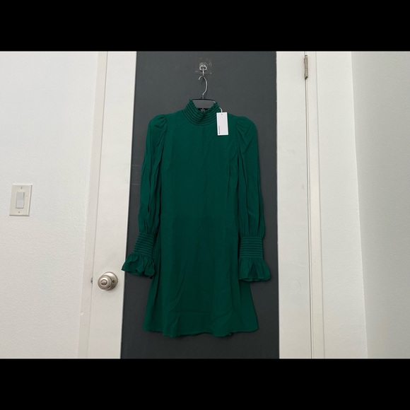 NWT Reformation Archie Dress Emerald (Size 2) - Picture 4 of 7